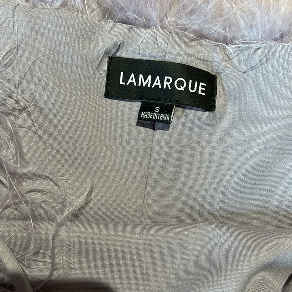 LAMARQUE Feather Top - Picture 2 of 2